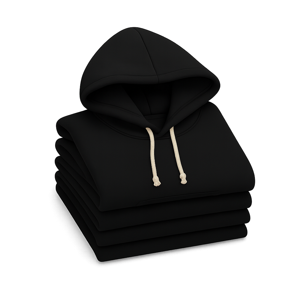 Buzo con capucha Negro Osil