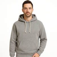Buzo con capucha gris Osil