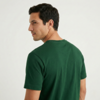 Remera verde Ingles Osil